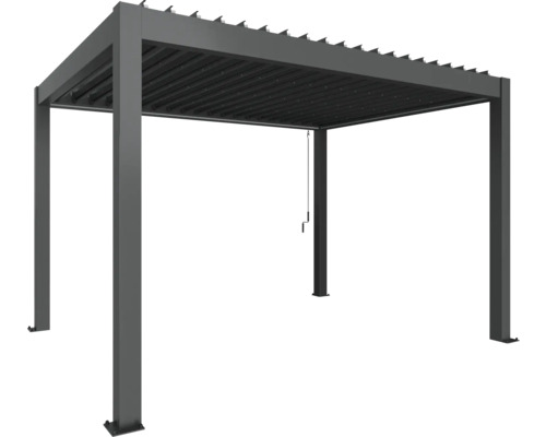 Pergola avec toit à lamelles