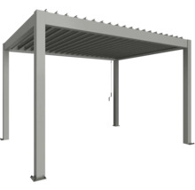 Metallpergola mit Lamellendach