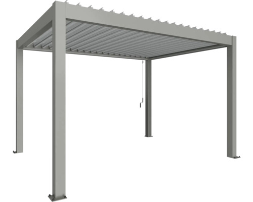 Pergola avec toit à lamelles pour le jardin
