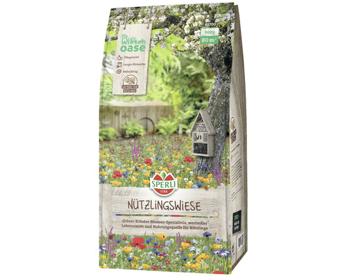 Semences de fleurs des praires Sperli’s Nützlingswiese 800 g 80 m²