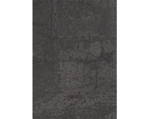 Nahaufnahme einer dunkelgrauen Bodenfliese mit strukturierter Oberfläche