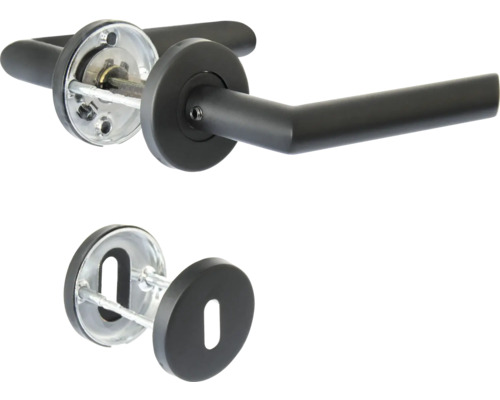 Türklinken-Garnitur mit Rosetten