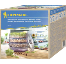 Kiepenkerl Sprossenbox zur Anzucht von Sprossen mit Zubehör in der Verpackung