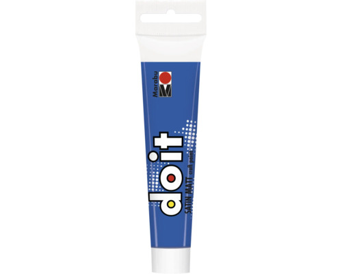 Peinture Marabu DO IT craft paint bleu moyen 36 ml Peinture de bricolage Marabu Dot-it dans un tube bleu