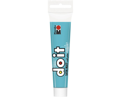 Peinture Marabu DO IT craft paint turquoise 36 ml Peinture à pois Marabu en tube