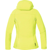 Vue arrière d''une veste softshell à capuche pour femme