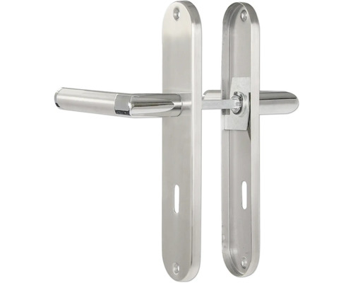 Garniture de poignée de porte en métal