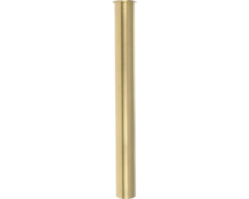 Tube plongeur Differnz Ø32 mm x 295 mm or mat 30.414.86 Pied de table unique en métal