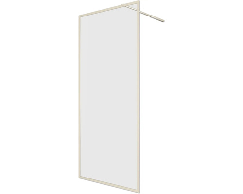 Paroi de douche avec barre de stabilisation