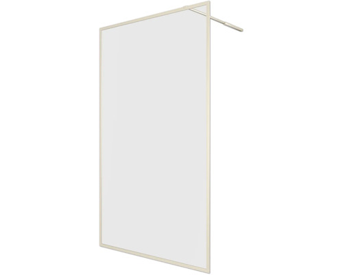 Paroi de douche avec cadre et paroi latérale