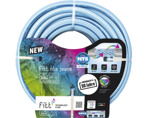 Fitt nts Jeans Gartenschlauch, 20 Meter lang