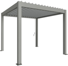 Freistehende Pergola mit Lamellendach für den Garten