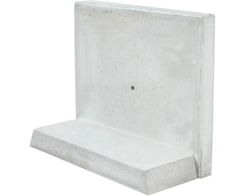 L-Stein Winkelstein Sichtbeton grau 100 cm x 5 cm x 40 cm Fußtiefe = 30 cm L-Stein Winkelstein Sichtbeton grau 100 cm x 5 cm x 40 cm Fußtiefe = 30 cm