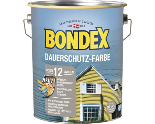 Pot de peinture de protection longue durée Bondex pour l''extérieur
