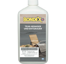 Nettoyant et dégriseur pour teck Bondex dans une bouteille en plastique