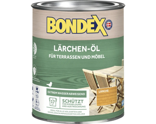 Bondex huile de mélèze pour terrasses et meubles bidon