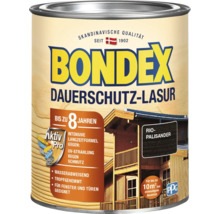 Lasure de protection longue durée Bondex couleur Rio Palisander en boîte