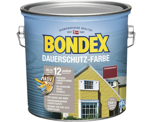 Seau de peinture de protection longue durée Bondex pour applications extérieures et intérieures