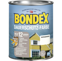 Peinture de protection durable pour bois BONDEX blanc matinal 750 ml