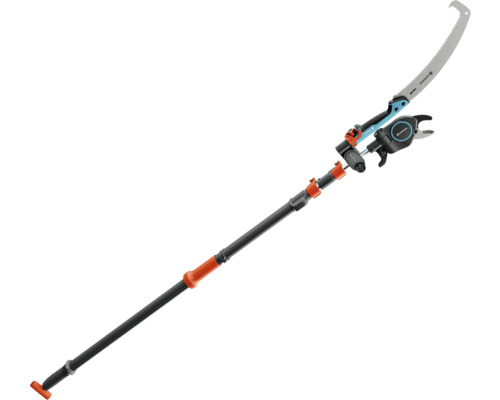 GARDENA StarCut Pro L, Set Gartensäge mit Teleskopstiel für Baumschnittarbeiten