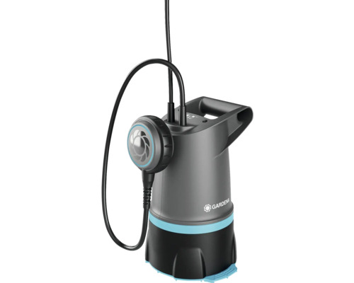 Pompe immergée 2-en-1 pour eaux chargées/claires GARDENA 20000 BASIC