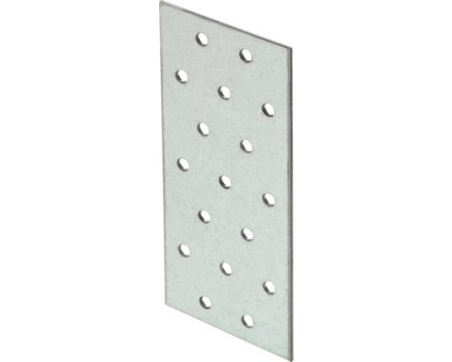 Lochplatte aus Metall mit Löchern zur Befestigung