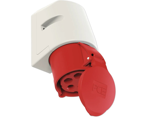 Starkstromsteckdose zur Wandmontage