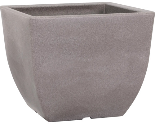 Pflanztopf geli Ravenna Kunststoff 50x50x42,5 cm taupe