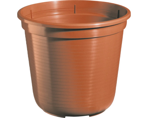 Pflanztopf geli Kunststoff Ø 40 H 34,5 cm terracotta Blumentopf aus Kunststoff