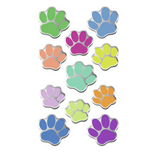 Autocollants multicolores en forme de pattes