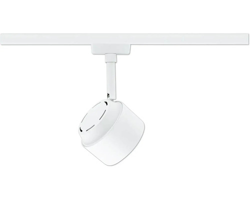 Weiße LED-Deckenschiene mit Spot