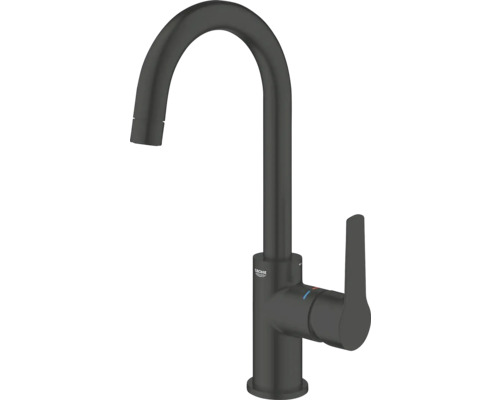 Grohe Quickfix Waschtischarmatur START schwarz matt 242032432