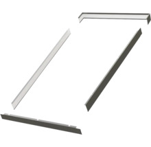 Verschiedene Metallprofile für Bauprojekte