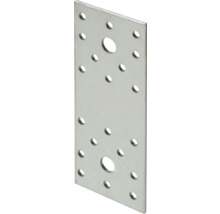 Holzverbinderplatte aus Metall mit Löchern