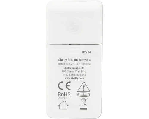 Shelly BLU RC Button 4 Produktverpackung