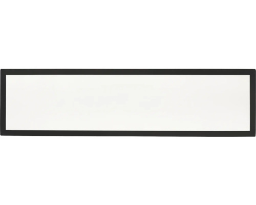 Schiebetür mit schwarzem Rahmen