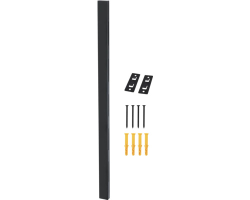 Zaunpfosten inklusive Befestigungsmaterial