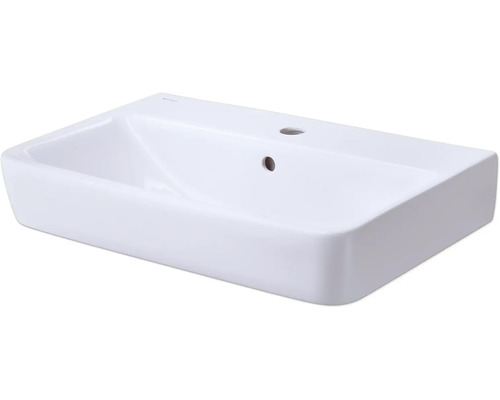 Lavabo standard GEBERIT Renova Compact 600 x 370 mm blanc brillant 226160000