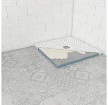 Élément de douche carrelable Aurlane Showerplate 90 x 90 x 4 cm gris mat FAC037
