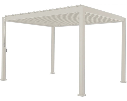Freistehende Pergola mit Lamellendach