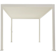 Pergola de terrasse autoportante en aluminium