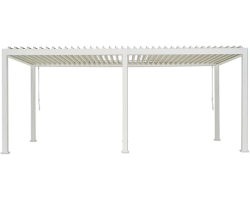 Weiße Pergola für den Garten