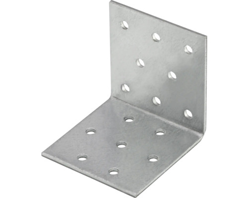 Winkelverbinder aus Metall mit Löchern zur Befestigung
