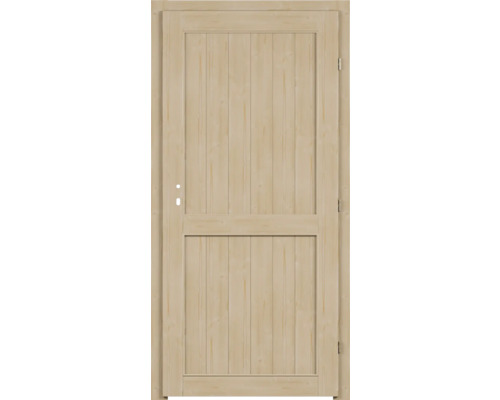 Porte extérieure en bois