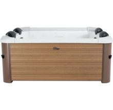 Bain à remous MSpa avec revêtement en bois