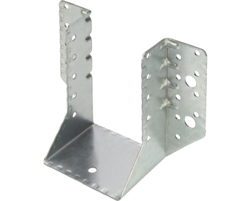 Trägerverbinder aus Metall mit Löchern zur Befestigung
