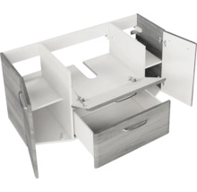 Waschbeckenunterschrank mit Schublade und Stauraum