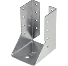 Pfostenträger aus Metall mit Bohrlöchern