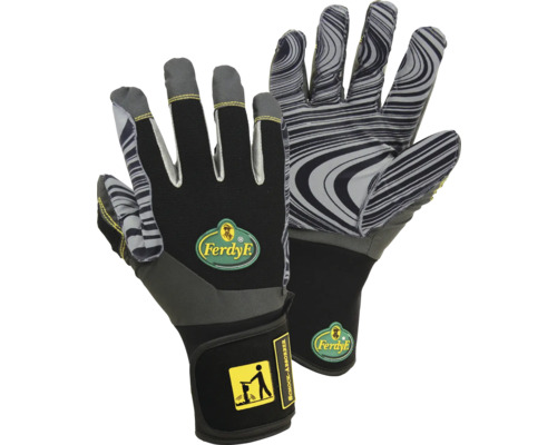 Gants anti-vibrations Mechanics FerdyF gris/noir taille XL, long