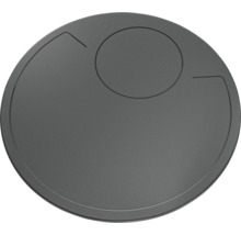 Plateau de table rond avec découpes